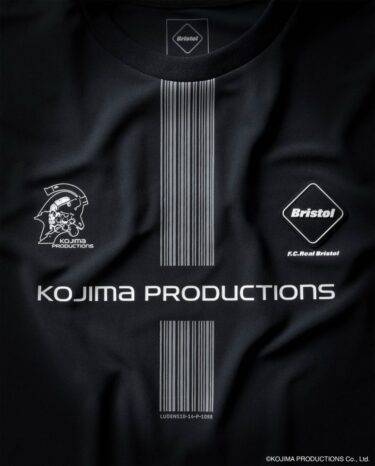 KOJIMA PRODUCTIONS × F.C.Real Bristol コラボが近日発売 (コジマプロダクション 小島秀夫 F.C. レアル ブリストル)