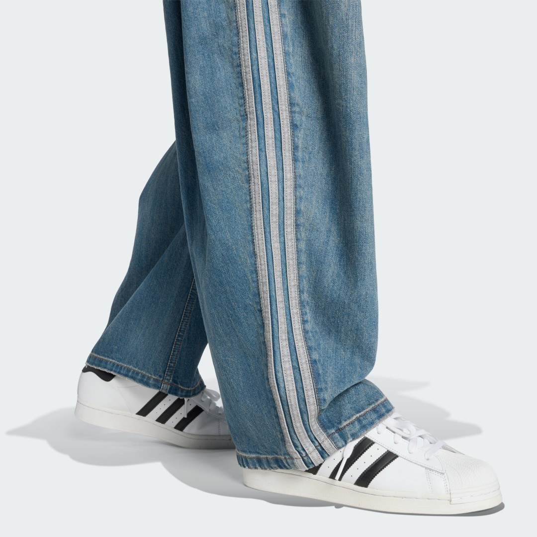 adidas Originals 2026 FW “ウィンター クラブ バレルレッグ デニムジーンズ”が11/2 発売 (アディダス オリジナルス “Winter Club Barrel-Leg Denim Jeans”) [LI3075/LI3039]