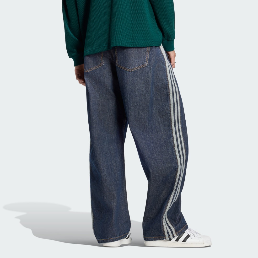 adidas Originals 2026 FW “ウィンター クラブ バレルレッグ デニムジーンズ”が11/2 発売 (アディダス オリジナルス “Winter Club Barrel-Leg Denim Jeans”) [LI3075/LI3039]