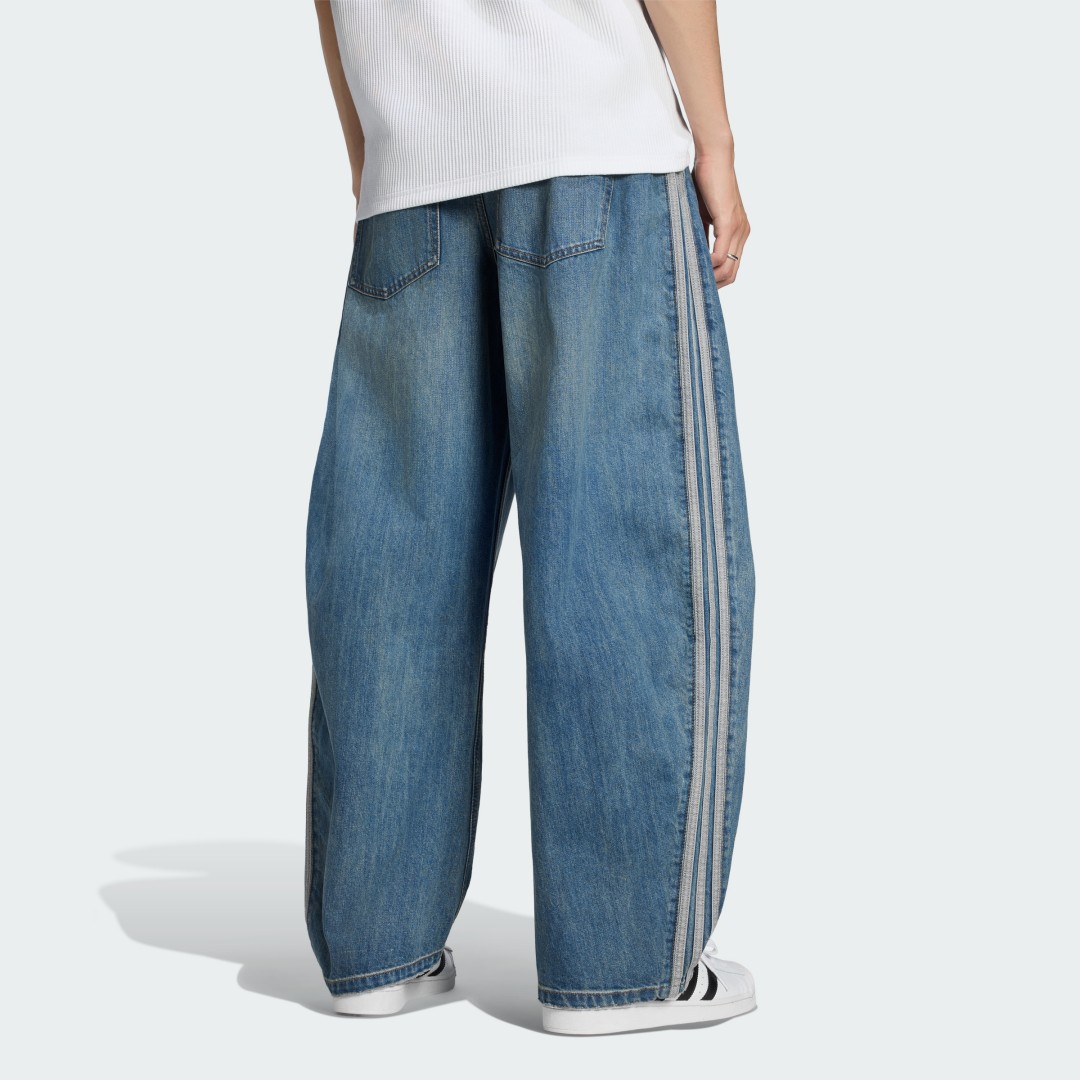 adidas Originals 2026 FW “ウィンター クラブ バレルレッグ デニムジーンズ”が11/2 発売 (アディダス オリジナルス “Winter Club Barrel-Leg Denim Jeans”) [LI3075/LI3039]