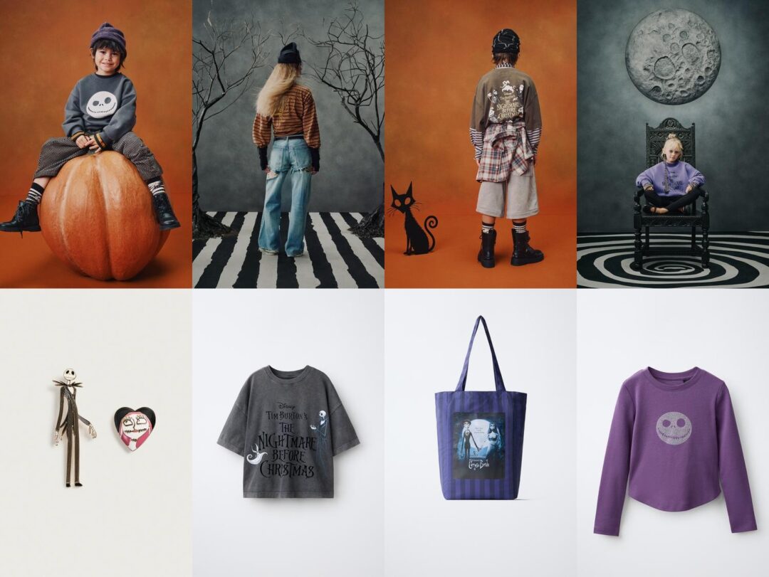 ZARA × ティム・バートン作品 コラボアイテムが発売 (ザラ Tim Burton Scissorhands The Nightmare Before Christmas)