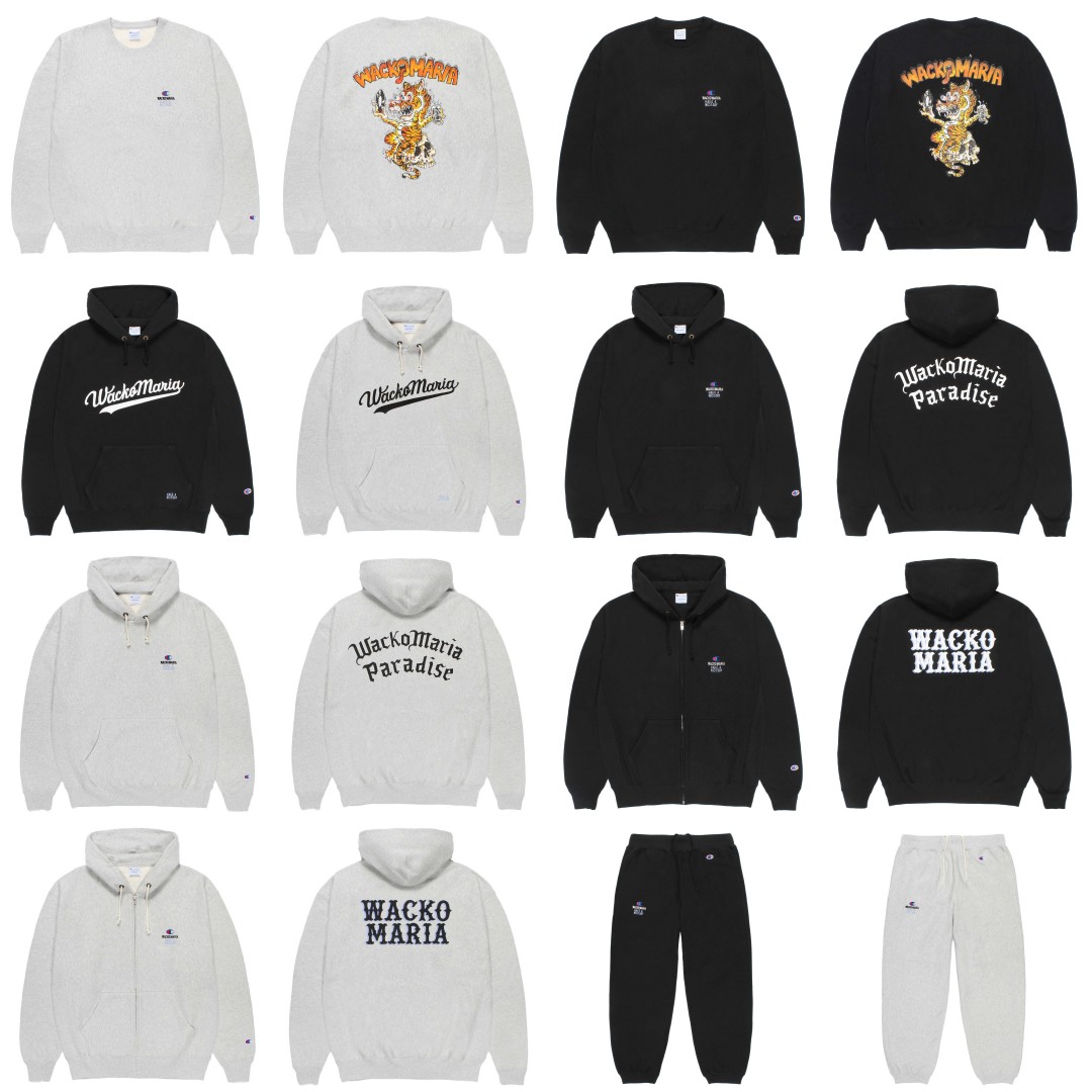 WACKO MARIA × Champion 初コラボ REVERSE WEAVEが2026年 10/31 発売 (ワコマリア チャンピオン リバースウィーブ)