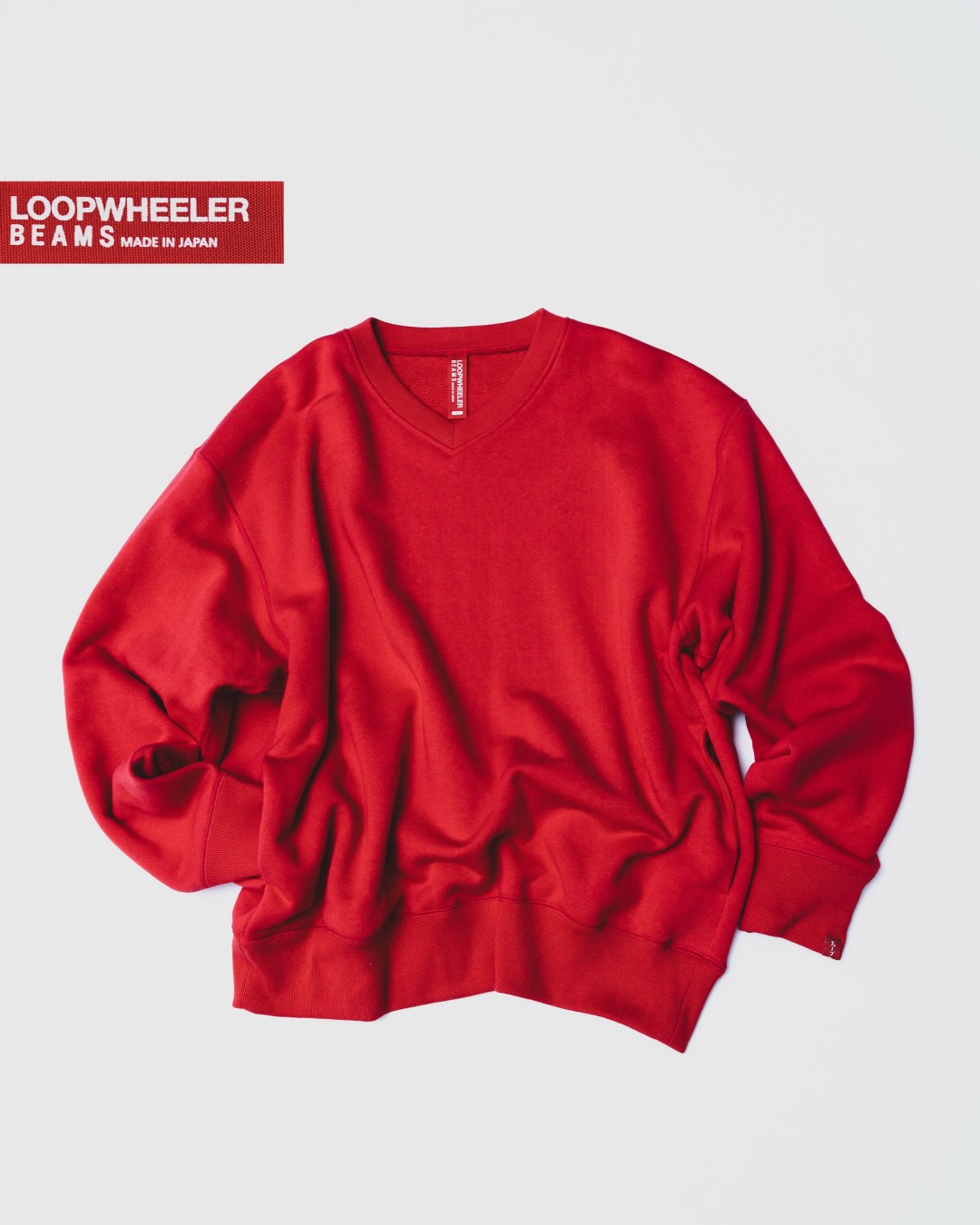 LOOPWHEELER × BEAMS JAPAN “NIPPON RED” COLLECTION 2026 FWが10/17 発売 (ループウィラー ビームス ジャパン “ニッポンレッド” コレクション)