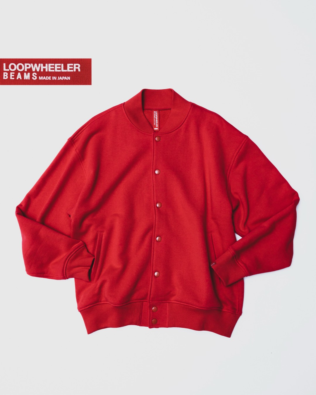 LOOPWHEELER × BEAMS JAPAN “NIPPON RED” COLLECTION 2026 FWが10/17 発売 (ループウィラー ビームス ジャパン “ニッポンレッド” コレクション)