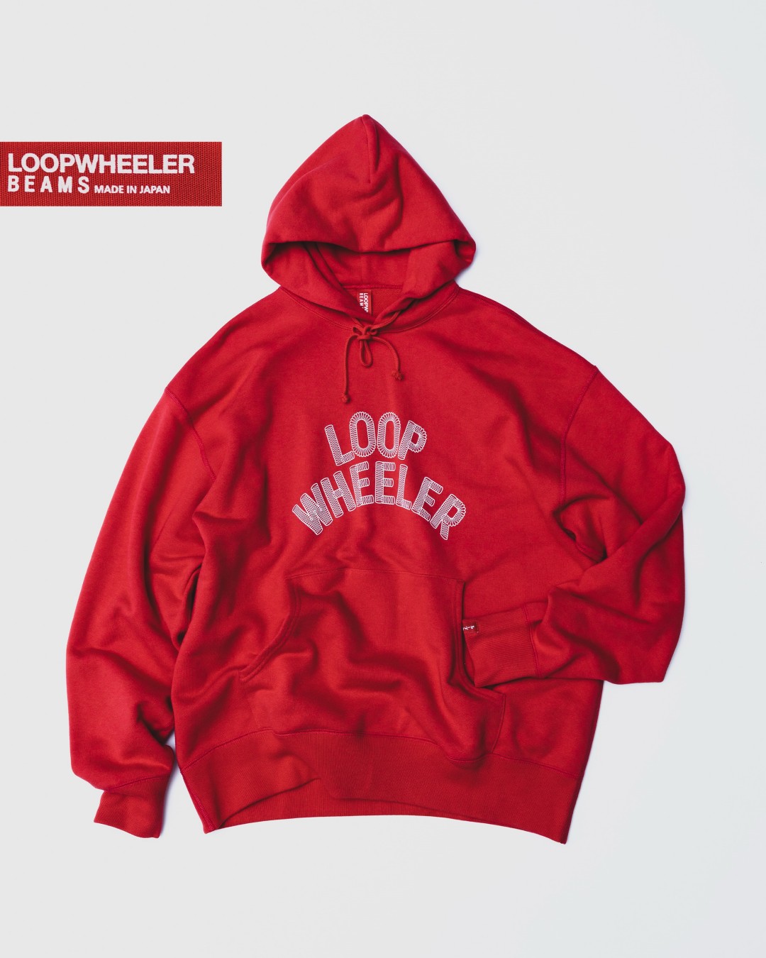 LOOPWHEELER × BEAMS JAPAN “NIPPON RED” COLLECTION 2026 FWが10/17 発売 (ループウィラー ビームス ジャパン “ニッポンレッド” コレクション)