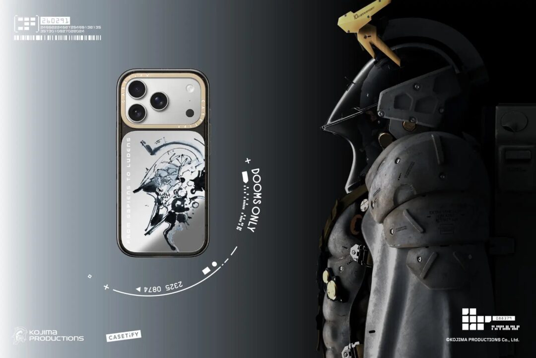 KOJIMA PRODUCTIONS × CASETiFY コラボが2026年 10/15 11:00 & 17:00 発売 (ケースティファイ コジマプロダクション 小島秀夫)