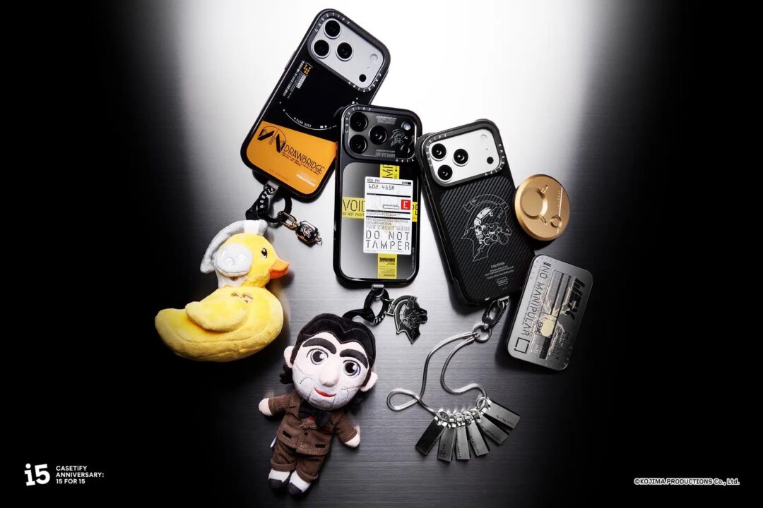 KOJIMA PRODUCTIONS × CASETiFY コラボが2026年 10/15 11:00 & 17:00 発売 (ケースティファイ コジマプロダクション 小島秀夫)