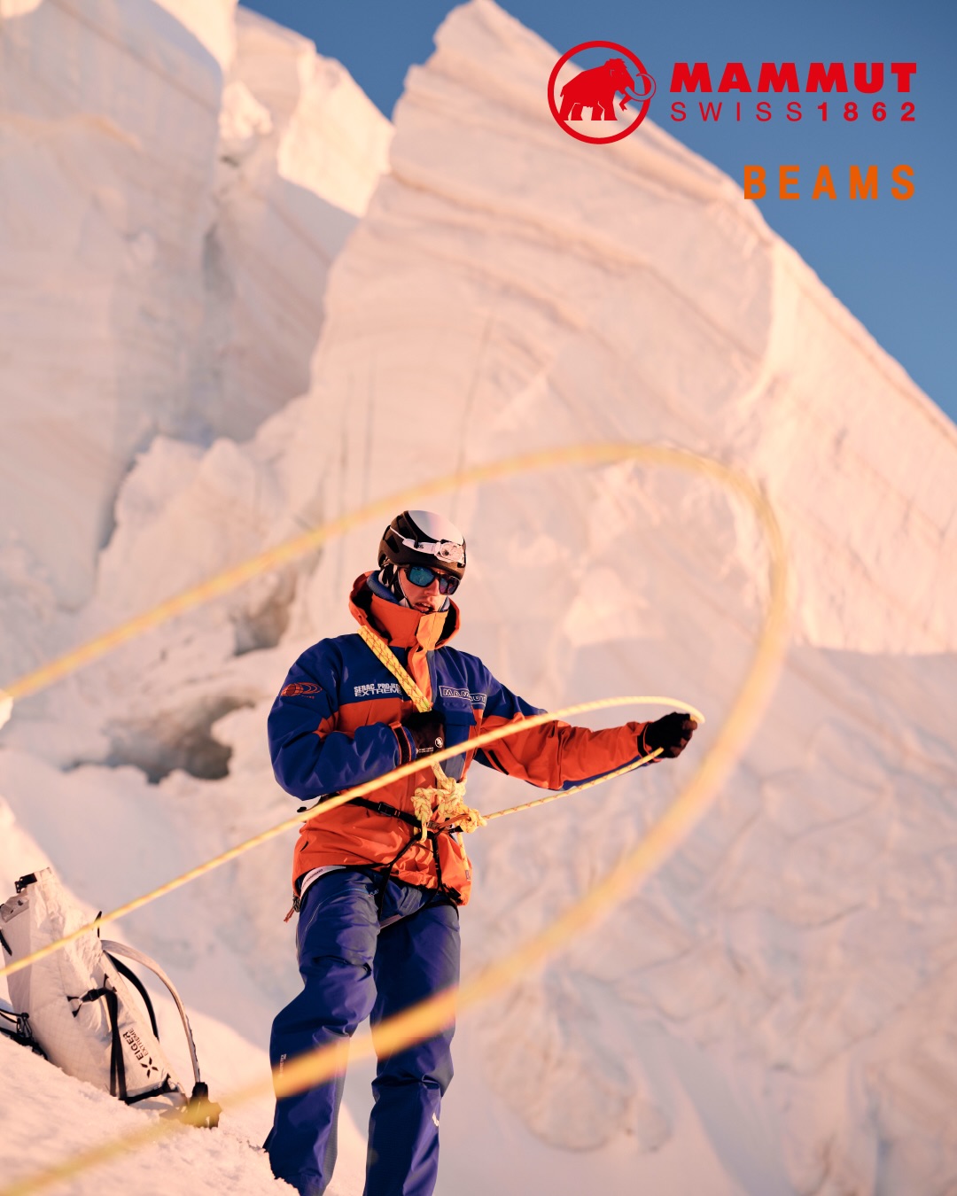 MAMMUT × BEAMS 2026 FW "SERAC EXTREME"が10/23 発売 (マムート ビームス)