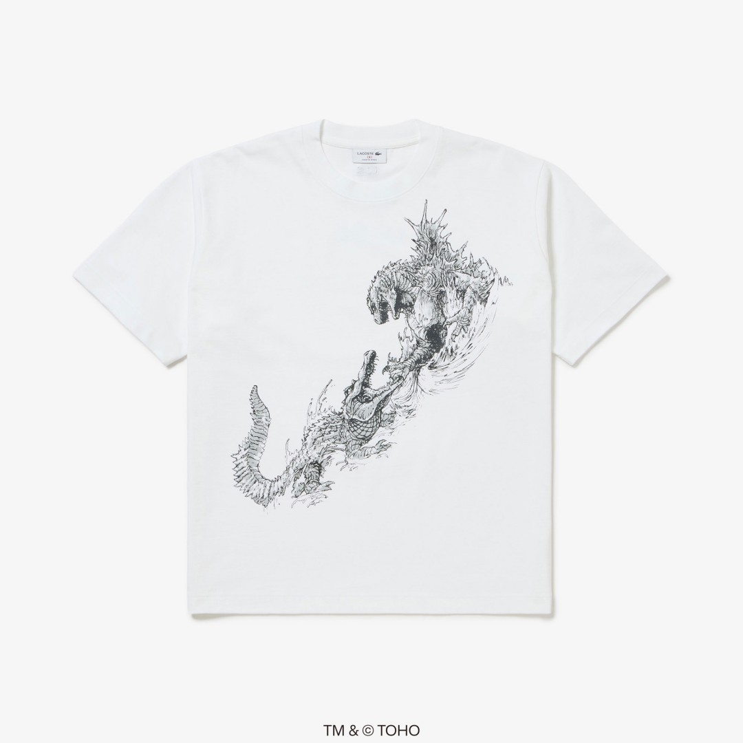 ワニ × ゴジラ「LACOSTE+GODZILLA 0.0」コラボ第3弾が2026年 11/1 発売 (ラコステ)