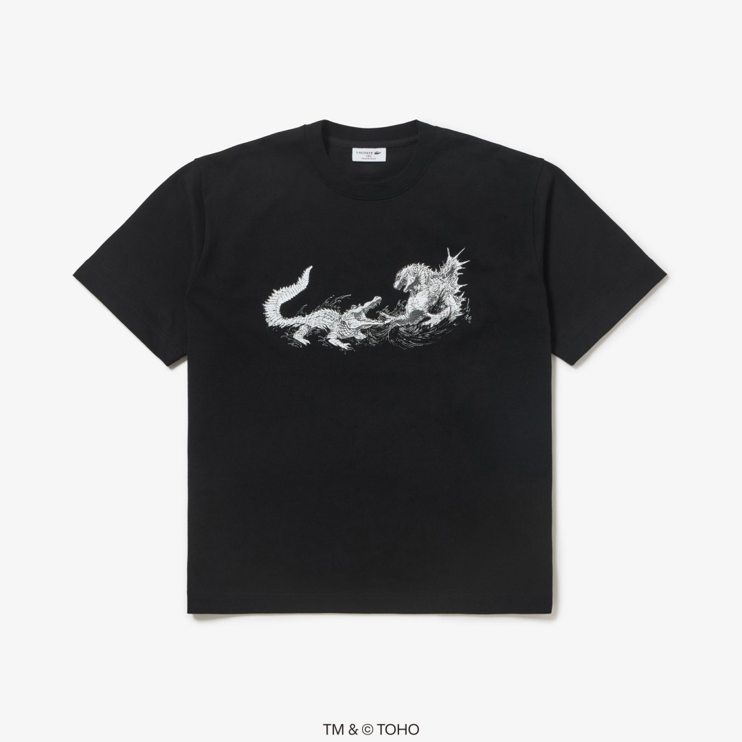 ワニ × ゴジラ「LACOSTE+GODZILLA 0.0」コラボ第3弾が2026年 11/1 発売 (ラコステ)
