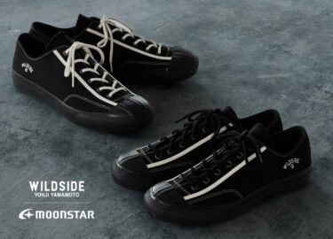 WILDSIDE YOHJI YAMAMOTO × MOONSTAR COTTON CANVAS SNEAKERSが2026年 10/14 発売 (ヨウジヤマモト ムーンスター)
