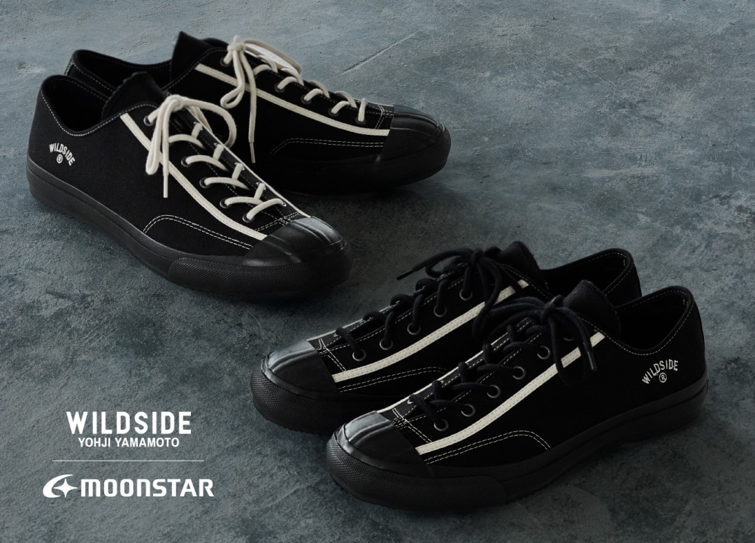 WILDSIDE YOHJI YAMAMOTO × MOONSTAR COTTON CANVAS SNEAKERSが2026年 10/14 発売 (ヨウジヤマモト ムーンスター)