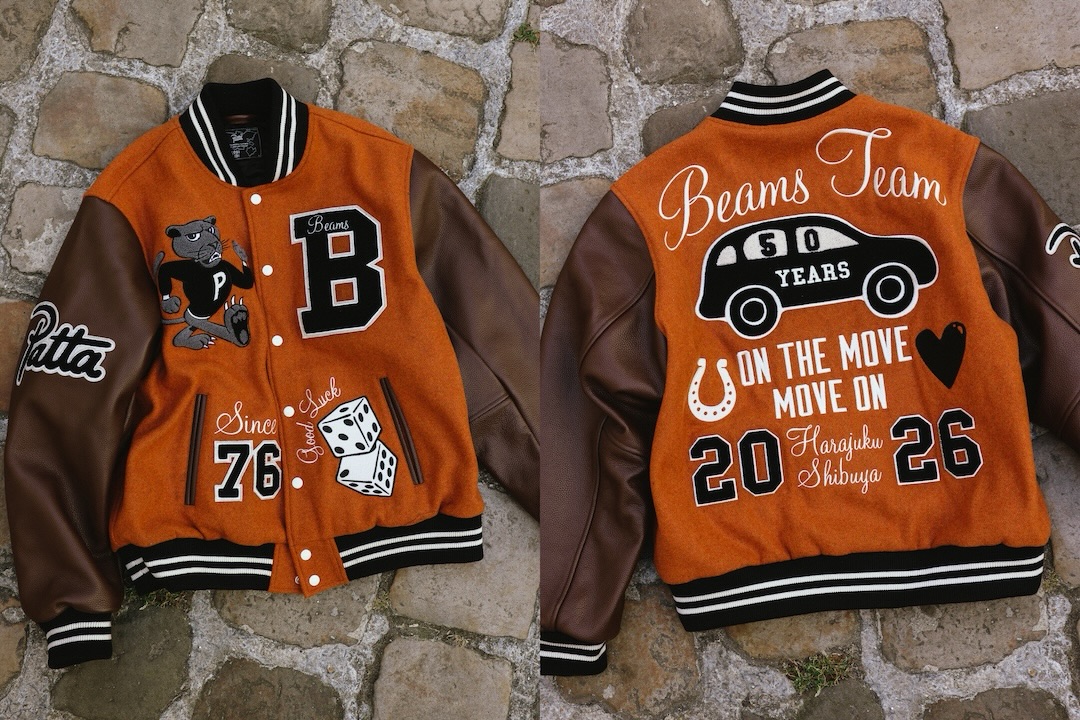 Patta × BEAMS 50周年記念コラボアイテムが2026年 10/30 発売 (パタ ビームス)