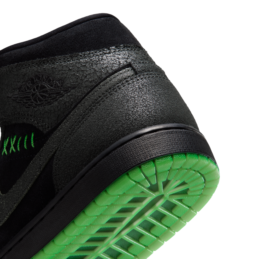 【2026年 10月 発売予定】NIKE AIR JORDAN 1 MID SE “Halloween/Black/Scream Green” (ナイキ エア ジョーダン ミッド “ハロウィン/ブラック/スクリームグリーン”) [IQ5492-001]