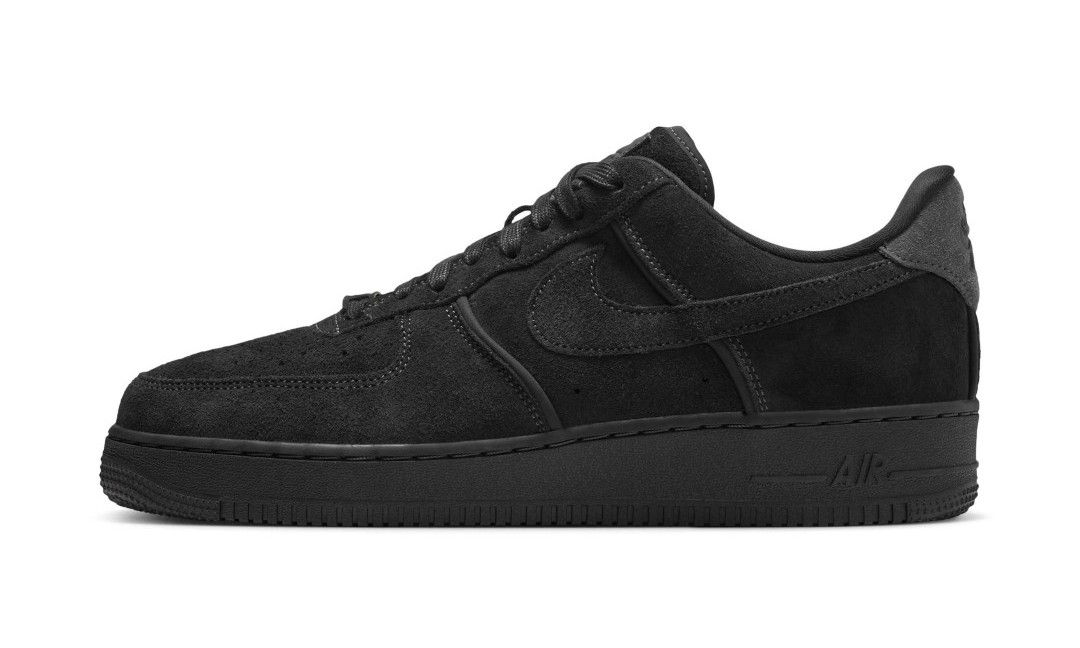 【2026年 10/26 発売】NIKE AIR FORCE 1 07 LOW “Black Suede/Anthracite” (ナイキ エア フォース ロー “ブラックスエード/アンスラサイト”) [IV3472-002]