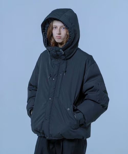 monkey time for THE NORTH FACE PURPLE LABEL “65/35 Short Down